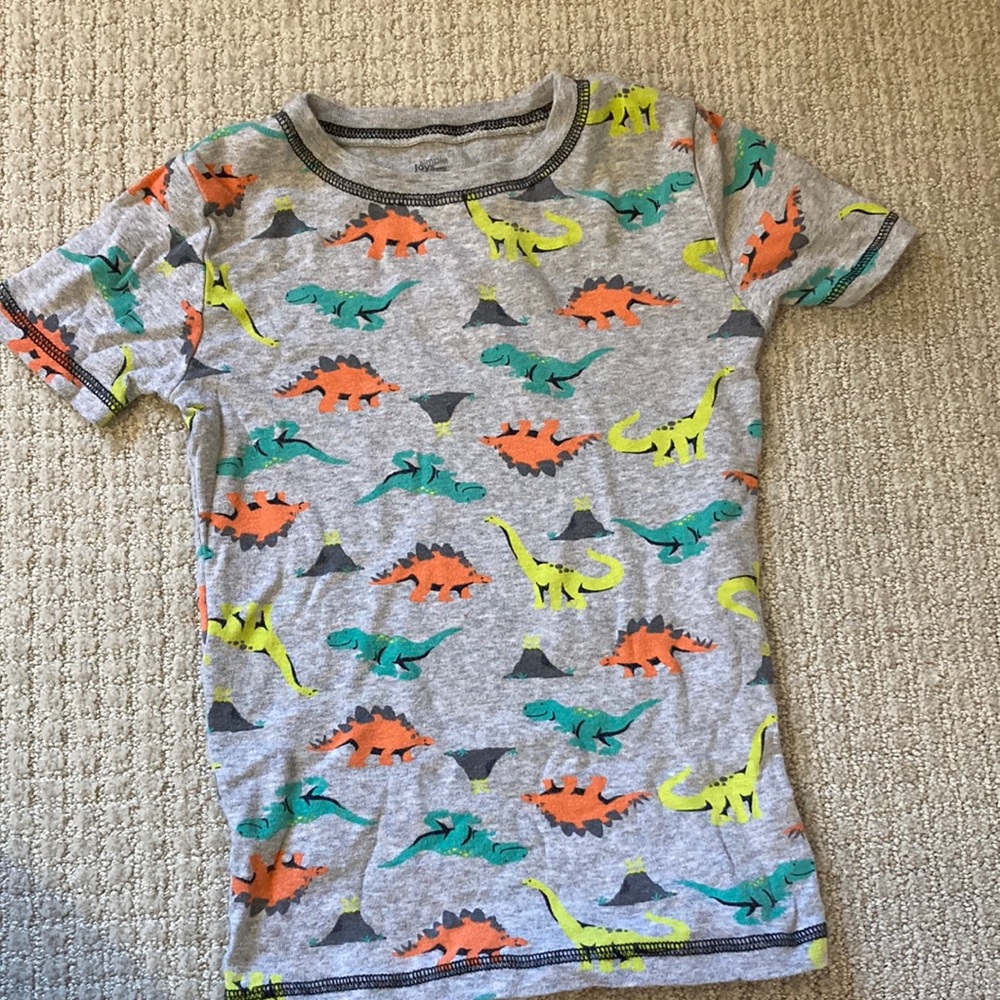 Boy’s dinosaur pajamas